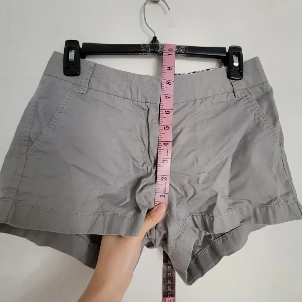 J. Crew Chino 100% Cotton Broken-In Gray Shorts